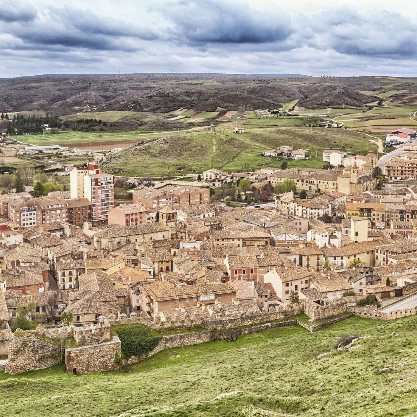 Paisaje del Alto Tajo desde un mirador