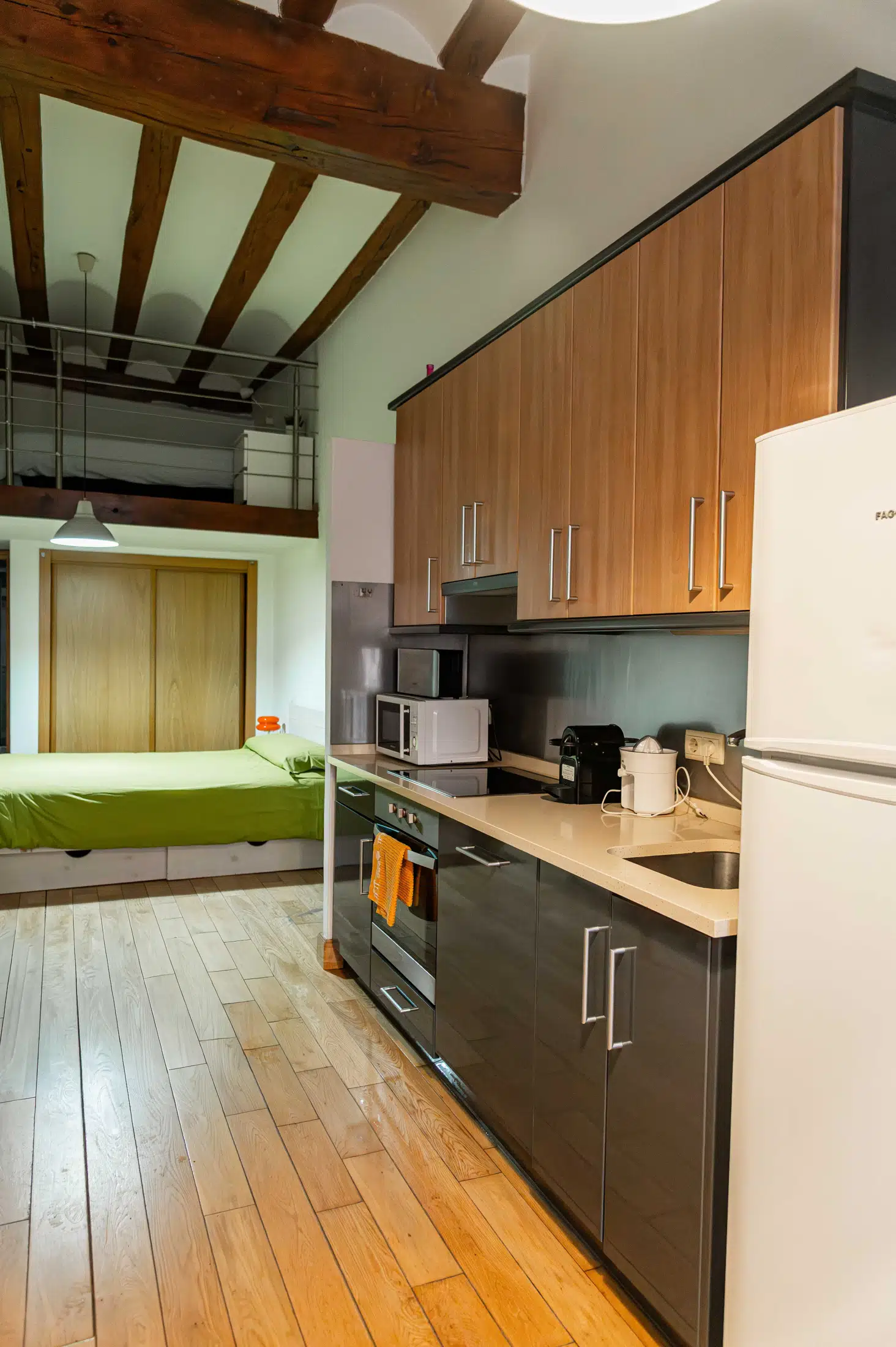 Comedor y cocina de Casa de Correos